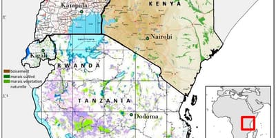 Kaart van tanzanië te wys historiese plekke